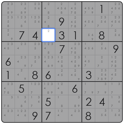 hidden pair sudoku